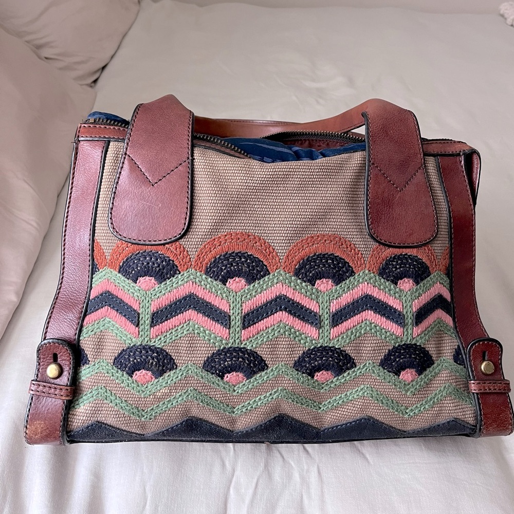 Leather FOSSIL bag